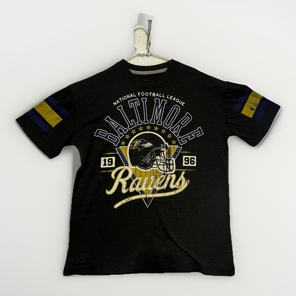 Baltimore Ravens Shirt Men's XL NFL MTC Team Apparel Short Sleeve 1996 X-Large